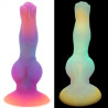 unicorny Gode Fantasy Phosphorescent Lumy Wolf 19 x 6.3cm